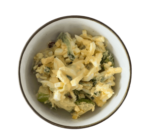 Komkommer:ei salade Komkommer-ei