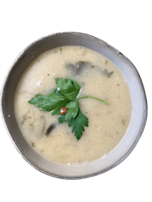 Tom kai kah soep Tom kha kai soep