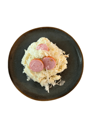 Zuurkoolstamppot Zuurkool stamppot